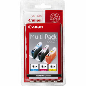 Canon BCI-3e Ink Cartridge - Cyan, Magenta, Yellow