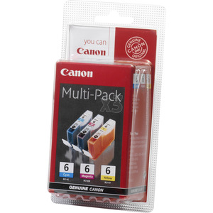 Canon BCI-6 C/M/Y Ink Cartridge - Cyan, Magenta, Yellow