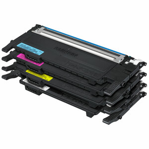 Samsung CLT-P4072C/ELS Toner Cartridge - Laser - 1500 Page Black, 1000 Page Colour - 4 / Pack - OEM