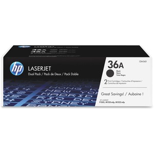 HP 36A Toner Cartridge - Black - Laser - 2000 Page - 2 / Box