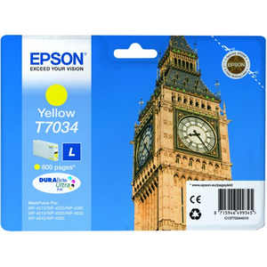 Epson DURABrite Ultra C13T70344010 Ink Cartridge - Yellow