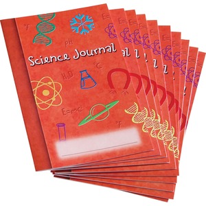 Learning Resources Science Journal Set - 32 Pages - Ruled - 0.39" Ruled - 5 1/2" x 8 1/2" - 10 / Set