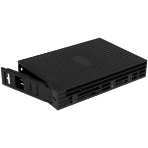 StarTech.com 2.5in SATA/SAS SSD/HDD to 3.5in SATA Hard Drive Converter - Black