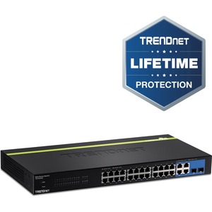 TRENDnet WebSmart TEG-424WS 28 Ports Manageable Ethernet Switch