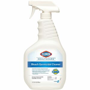 Clorox Healthcare Dispatch Hospital Cleaner Disinfectant Towels with Bleach - Ready-To-Use Spray - 32 fl oz (1 quart) - Bottle - 1 Each