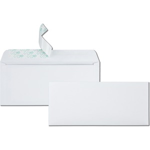 Quality Park No. 10 Business Envelopes with Redi-Strip® Self-Seal Closure - Business - #10 - 4 1/8" Width x 9 1/2" Length - 24 lb - Peel & Seal - Wove - 500 / Box - White