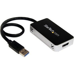 StarTech.com USB 3.0 to HDMI / DVI External Video Card Multi Monitor Adapter - 16MB DDR2 SDRAM - USB