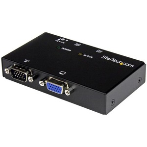 StarTech.com 2 Port VGA over Cat5 Video Extender - Transmitter - 1 x 1 - UXGA - 150m