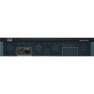 Cisco 3 Ports Management Port 12 Slots Gigabit Ethernet Redundant Power Supply 2u Rack Mountable Cisco2921hseck9