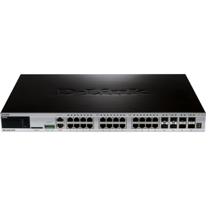 D-Link xStack DGS-3620-28TC 24 Ports Manageable Layer 3 Switch