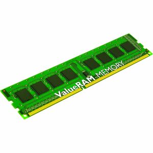 Kingston ValueRAM RAM Module - 8 GB 1 x 8 GB - DDR3 SDRAM - 1333 MHz DDR3-1333/PC3-10600 - 1.50 V - ECC - Unbuffered - CL9 - 240-pin - DIMM
