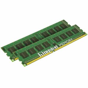 Kingston ValueRAM RAM Module - 16 GB 2 x 8 GB - DDR3 SDRAM - 1333 MHz DDR3-1333/PC3-10600 - ECC - Unbuffered - CL9 - 240-pin - DIMM