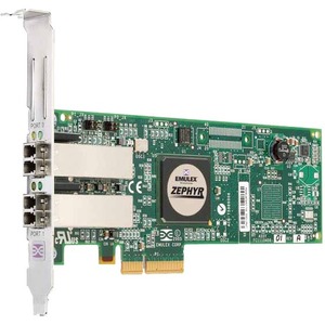 Emulex 2 X Lc Pci Express 1 0a 4 25 Gbit S 2 X Total Fibre Channel Port S 2 X Lc Port S Low Profile Md2 Lpe11002