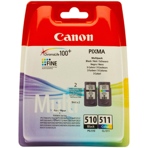Canon Ink Cartridge - Black, Colour - Inkjet - 220 Page Black, Page Colour - 2 / Pack