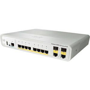 Cisco Catalyst WS-C3560CPD-8PT-S 8 Ports Manageable Ethernet Switch