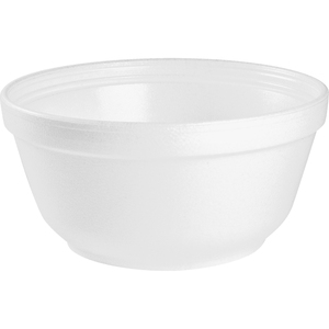 Dart 12 oz Insulated Foam Bowls - 50 / Bag - Serving - White - Foam Body - 20 / Carton