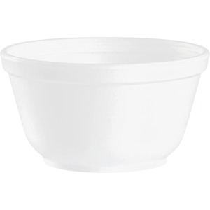 Dart 10 oz. Foam Bowls - - Foam, Polystyrene - Serving - White - 1000 / Carton