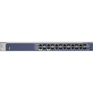 Netgear ProSafe GSM7212F 12 Ports Manageable Ethernet Switch - 8 x Network RJ-45 Ports - 4 x PoEplus Ports - 12 x Expansion Slots - 10/100/1000Base-T - 12, 12 x Netwo