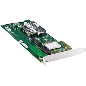 Hp Serial Ata 150 Pci Express X4 Plug In Card Raid Supported 0 1 1 0 Raid Level 2 Total Sas Port S 2 Sas Port S Internal Battery Backup 411508b21