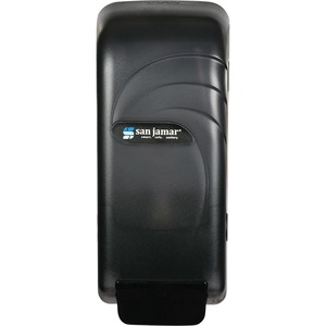 San Jamar Soap & Hand Sanitizer Dispenser - 27.05 fl oz Capacity - Black - 1Each