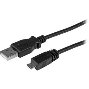 StarTech.com 1m Micro USB Cable - 1 x Type A Male USB, 1 x Micro Type B Male USB - Nickel-plated Connectors