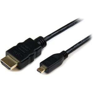 StarTech.com 0.5m High Speed HDMIAndamp;reg; Cable with Ethernet - HDMI to HDMI Micro