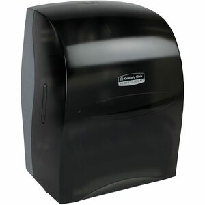 Kimberly-Clark Professional Sanitouch Manual Hard Roll Towel Dispenser - Roll Dispenser - 16.1" Height x 12.6" Width x 10.2" Depth - Plastic - Smoke - Touch-free, Durable - 1
