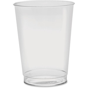 Comet Eco-Products Rigid Tumblers Disposable Drinkware - 10 fl oz - 500 / Carton - Clear - Plastic - Multipurpose