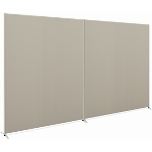 HON Verse HBV-P7260 Panel - 60" Width x 72" Height - Metal, Plastic, Fabric - Light Gray, Gray - 1 Each