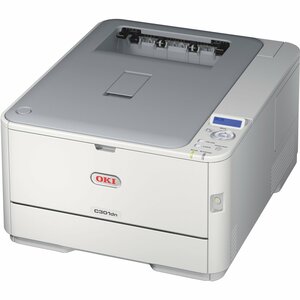 Oki C300 C301DN LED Printer - Colour - 1200 x 600 dpi Print - Plain Paper Print - Desktop