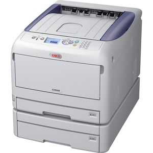 Oki C800 C822DN LED Printer - Colour - 1200 x 600 dpi Print - Plain Paper Print - Desktop