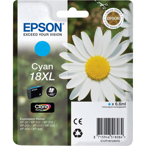 Epson Ink Cartridge - Cyan - Inkjet - 450 Page
