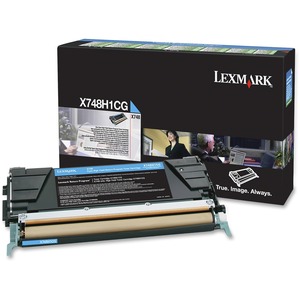 Lexmark Cyan X748H1CG Toner Cartridge