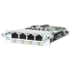 Cisco 4 X 10 100base Tx Category 4 Utp Category 5 Utp 12 50 Mb S Fast Ethernet100 Hwic4esw