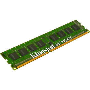 Kingston ValueRAM RAM Module - 8 GB 1 x 8 GB - DDR3 SDRAM - 1600 MHz DDR3-1600/PC3-12800 - 1.50 V - Non-ECC - Unbuffered - CL11 - 240-pin - DIMM - Bulk