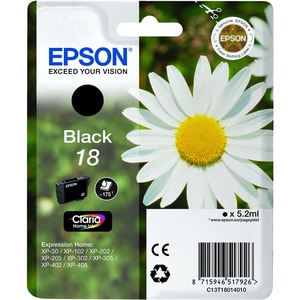 Epson Claria 18 Ink Cartridge - Black