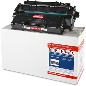 microMICR Remanufactured - Alternative for HP 80X MICR - Laser - High Yield - 6900 Pages - Black - 1 Each