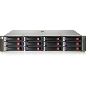 Hp 24 X Total Bays 10 Gigabit Ethernet 6gb S Sas Serial Ata Iscsi 0 1 3 5 6 10 50 Jbod Raid Levels 2u Rack Mountable Aw597b