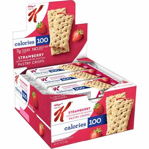 Special K Pastry Crisps: Strawberry - Vanilla, Strawberry - Pouch - 0.88 oz - 9 / Box