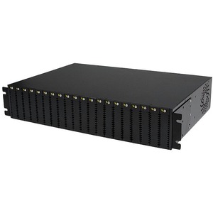 StarTech.com 20-Slot 2U Rack Mount Media Converter Chassis for ET Series 2