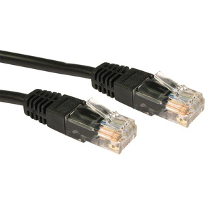Cables Direct Cat 5e Network Cable - 6m - Black
