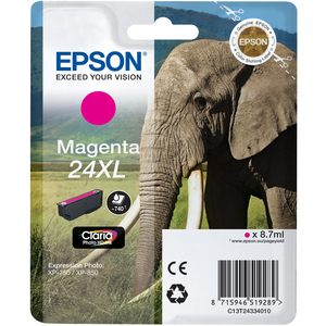 Epson Claria 24XL Ink Cartridge - Magenta