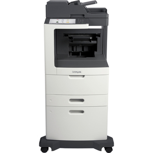 Lexmark MX810DXFE Laser Multifunction Printer - Monochrome - Plain Paper Print - Desktop