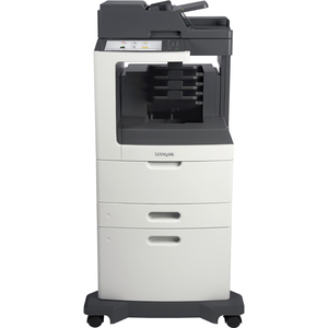 Lexmark MX810DXME Laser Multifunction Printer - Monochrome - Plain Paper Print - Desktop