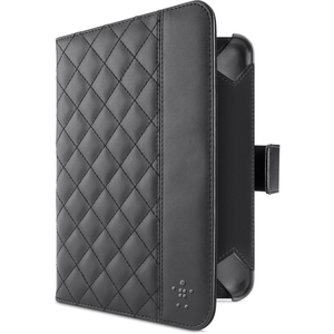 Belkin Quilted Carrying Case Folio for 17.8 cm 7inch Tablet PC - Black - Polyurethane
