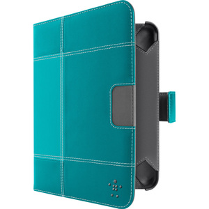 Belkin Glam Tab Carrying Case Folio for 17.8 cm 7inch Tablet PC - Fountain Blue