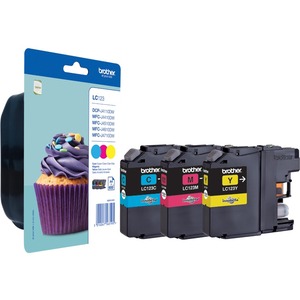 Brother LC123 Ink Cartridge - Cyan, Magenta, Yellow