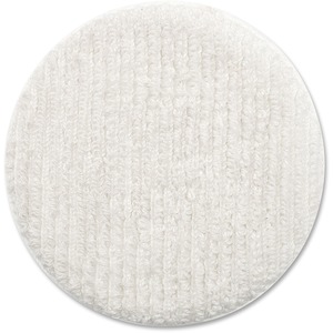 Oreck Floor Machine Terry Cloth Bonnet - 12" Diameter - 1Each x 12" Diameter - Terry Cloth - Warm White