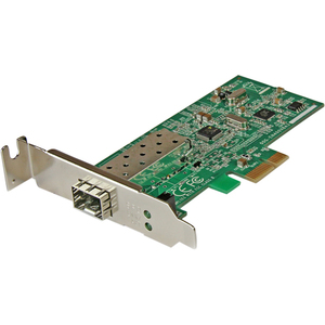 StarTech.com PCI Express 10/100 Mbps Ethernet Fiber SFP PCIe Network Card Adapter NIC - Fiber - Low-profile