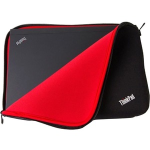 Lenovo Carrying Case Sleeve for 33.8 cm 13.3inch Notebook - Black, Red